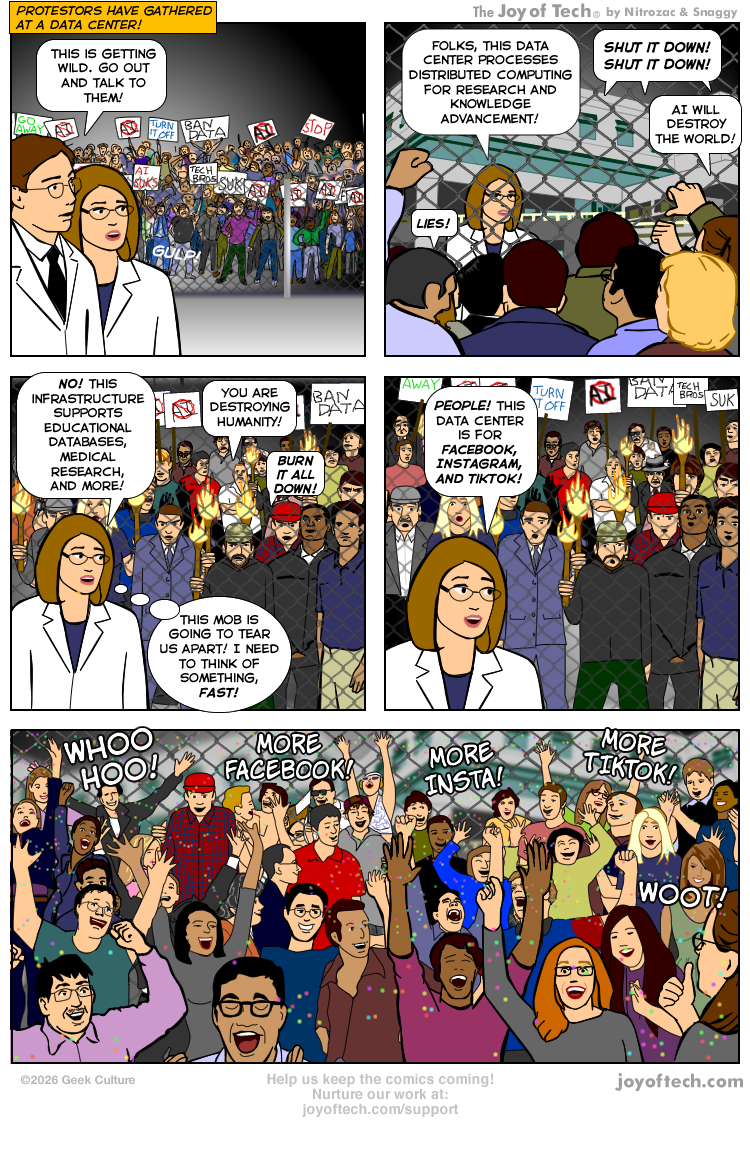 Data Center Protest